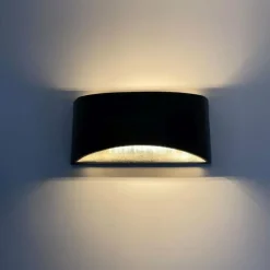 Luminaires Fischer & Honsel Applique murale Fischer & Honsel Arles LED Noir, 2 lumières* Appliques