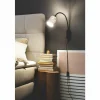 Lampes En Tissu-Luminaires Fischer & Honsel Applique murale Fischer & Honsel Maui Noir, 1 lumière