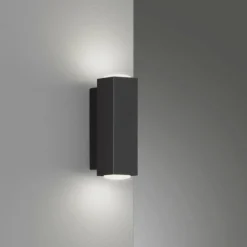 Luminaires Fischer & Honsel Applique murale Fischer & Honsel Carlo LED Noir, 2 lumières* Éclairage Led