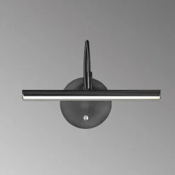 Luminaires Fischer & Honsel Applique murale Fischer & Honsel Nami LED Noir, 1 lumière* Éclairage Led