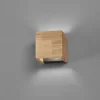 Lampes En Bois-Luminaires Fischer & Honsel Applique murale Fischer & Honsel Paloma LED Bois clair, 1 lumière