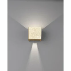 Lampes Dorées-Luminaires Fischer & Honsel Applique murale Fischer & Honsel Wall LED Or, 2 lumières