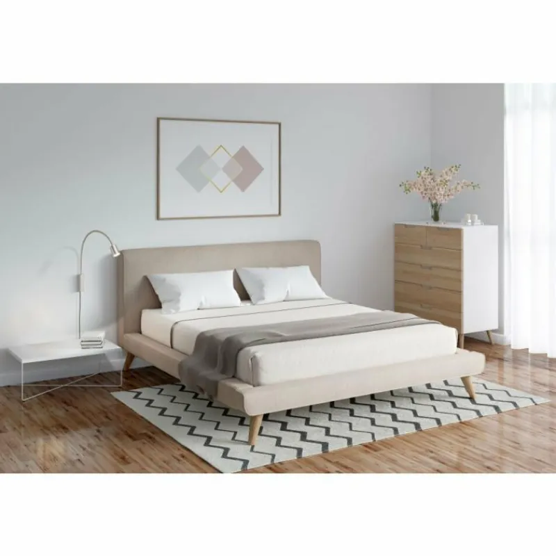 Luminaires Fischer & Honsel Applique murale Fischer & Honsel Justi LED Nickel mat, 1 lumière* Éclairage Led