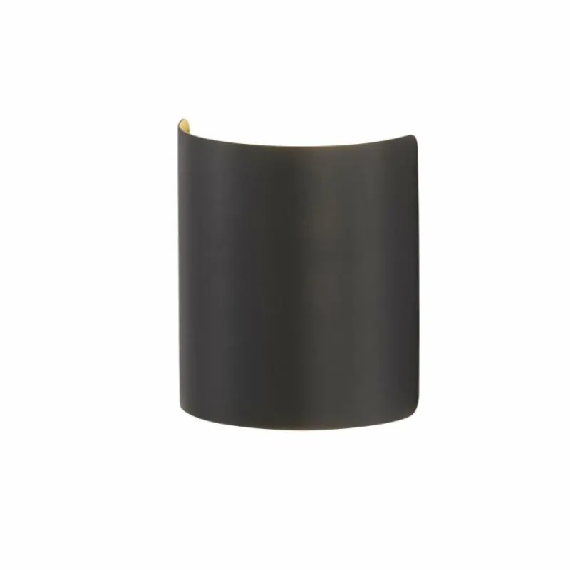 Luminaires Fischer & Honsel Applique murale Fischer & Honsel Halv LED Noir, 2 lumières* Éclairage Led