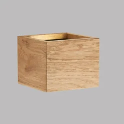 Lampes En Bois-Luminaires Fischer & Honsel Applique murale Fischer & Honsel SHINEWOOD LED Écru, 2 lumières