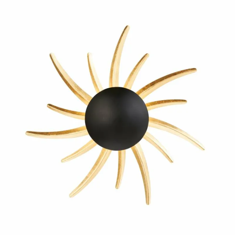 Luminaires Fischer & Honsel Applique murale Fischer & Honsel Sol LED Noir, 1 lumière* Éclairage Led