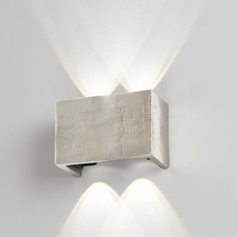 Luminaires Fischer & Honsel Applique murale Fischer & Honsel Cog LED Nickel mat, 4 lumières* Appliques