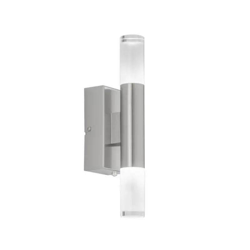 Luminaires Fischer & Honsel Applique murale Fischer-Honsel Nyra LED Nickel mat, 2 lumières* Appliques