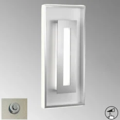 Luminaires Fischer & Honsel Applique murale Fischer-Honsel Bug LED Chrome, 1 lumière* Éclairage Led