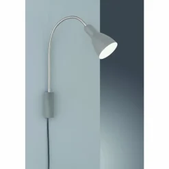 Luminaires Fischer & Honsel Applique murale Fischer-Honsel Lolland Gris, 1 lumière* Appliques