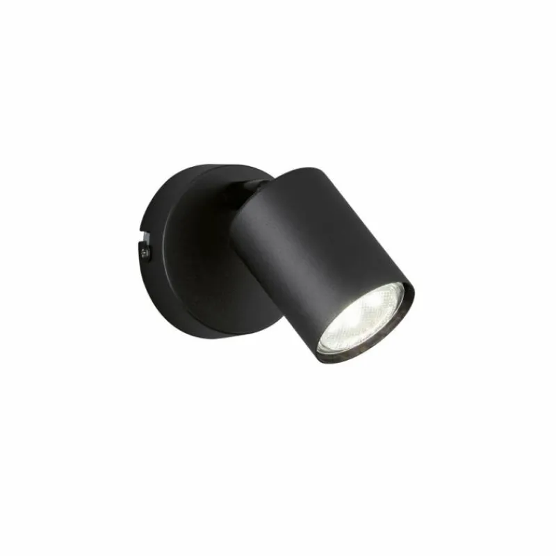 Luminaires Fischer & Honsel Applique murale Fischer-Honsel Vano Noir, 1 lumière* Appliques