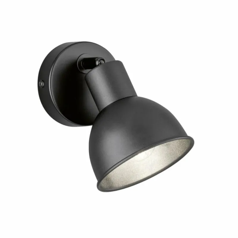 Luminaires Fischer & Honsel Applique murale Fischer-Honsel Speedy Noir, 1 lumière* Spots Et Projecteurs