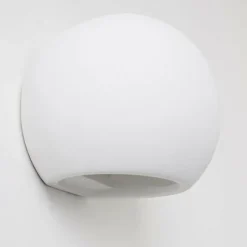 hofstein Applique murale Flot Blanc, 1 lumière* Appliques