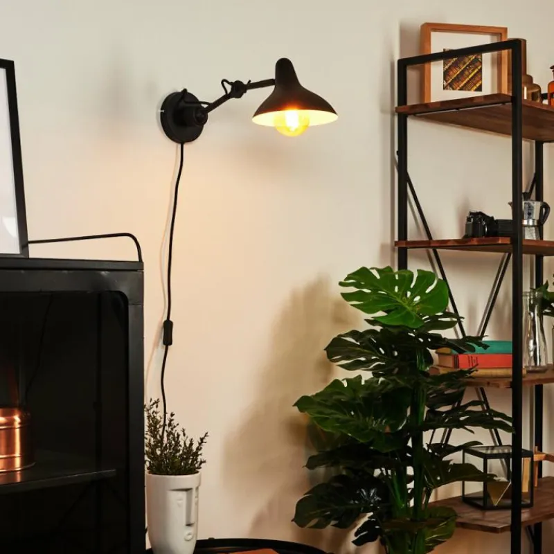 hofstein Applique murale Fort Noir, 1 lumière