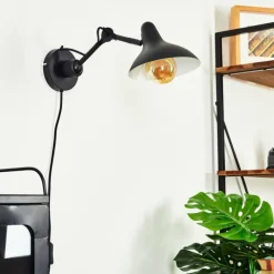 hofstein Applique murale Fort Noir, 1 lumière