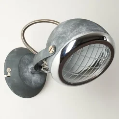 hofstein Applique murale Foverup Chrome, Gris, 1 lumière