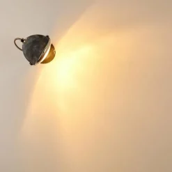 hofstein Applique murale Foverup Chrome, Gris, 1 lumière