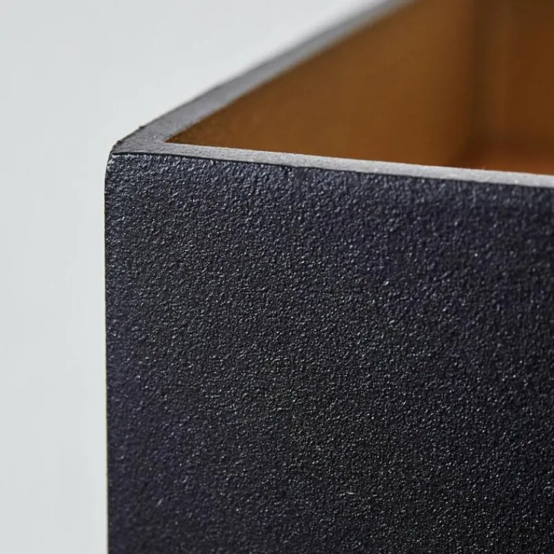 hofstein Applique murale Fulufo LED Cuivre, Noir, 1 lumière