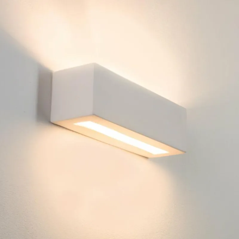 hofstein Applique murale Gemini Blanc, 1 lumière