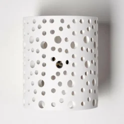 Lampe Turque-hofstein Applique murale Glenden Blanc, 1 lumière