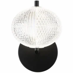 Luminaires Globo Lighting Applique murale Globo AIDA LED Noir, 1 lumière* Éclairage Led