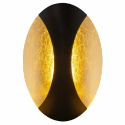 Lampe Turque-Luminaires Globo Lighting Applique murale Globo ALEXANDRA LED Noir, 1 lumière