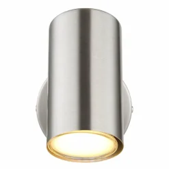 Luminaires Globo Lighting Applique murale Globo ALLVI Nickel mat, 1 lumière* Spots Et Projecteurs