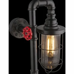 Luminaires Globo Lighting Applique murale Globo BAYUDA Noir, 1 lumière* Appliques