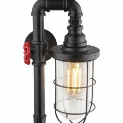 Luminaires Globo Lighting Applique murale Globo BAYUDA Noir, 1 lumière* Appliques