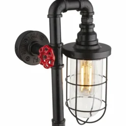 Luminaires Globo Lighting Applique murale Globo BAYUDA Noir, 1 lumière* Appliques