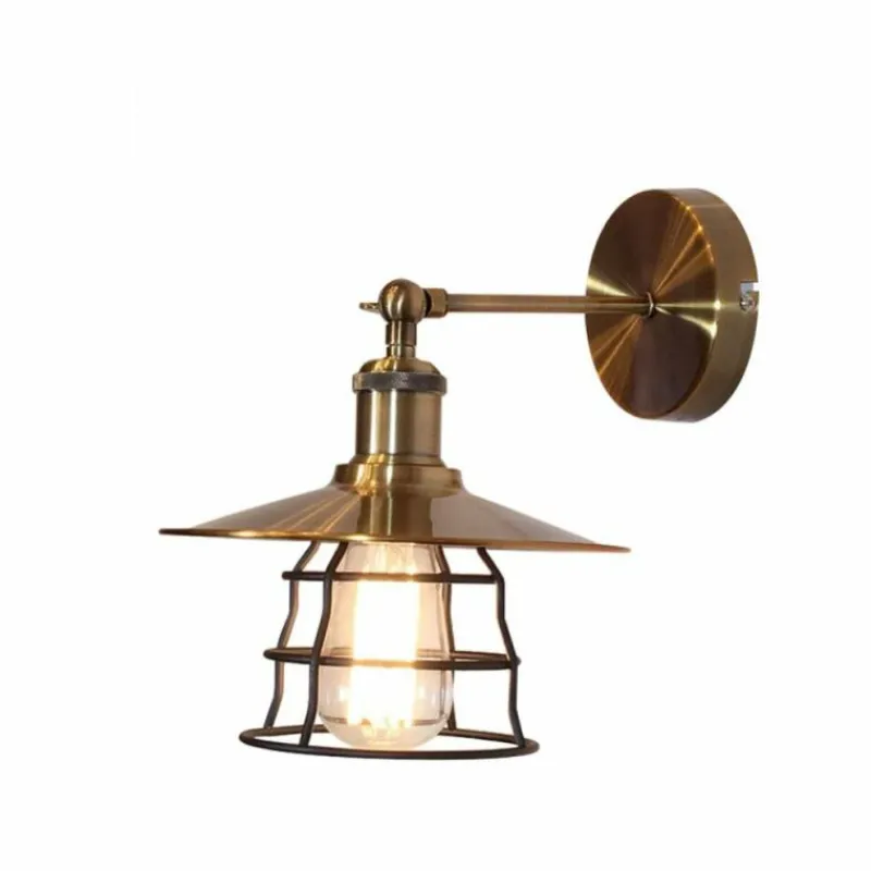 Lampes Industrielles-Luminaires Globo Lighting Applique murale Globo Bronze, 1 lumière