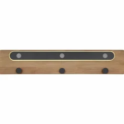 Lampes En Bois-Luminaires Globo Lighting Applique murale Globo CHASEY LED Couleur bois, Noir, Blanc, 1 lumière