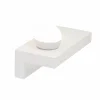 Luminaires Globo Lighting Applique murale Globo CHRISTINE LED Blanc, 1 lumière* Appliques