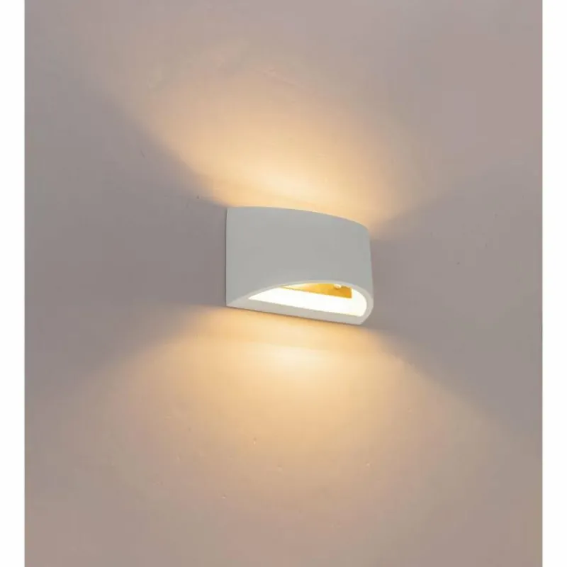 Luminaires Globo Lighting Applique murale Globo CHRISTINE Blanc, 1 lumière* Appliques