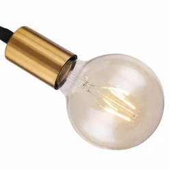 Lampes Dorées-Luminaires Globo Lighting Applique murale Globo EDDY Or, 1 lumière