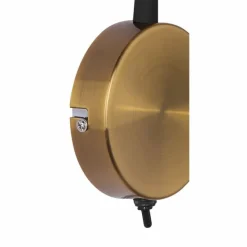 Lampes Dorées-Luminaires Globo Lighting Applique murale Globo EDDY Or, 1 lumière