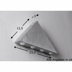 Luminaires Globo Lighting Applique murale Globo GORDON LED Aluminium, Chrome, Acier inoxydable, 5 lumières* Éclairage Led