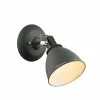 Luminaires Globo Lighting Applique murale Globo Gris, 1 lumière* Spots Et Projecteurs