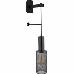 Luminaires Globo Lighting Applique murale Globo JEDD Noir, 1 lumière* Appliques