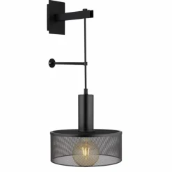 Luminaires Globo Lighting Applique murale Globo JEDD Noir, 1 lumière* Appliques