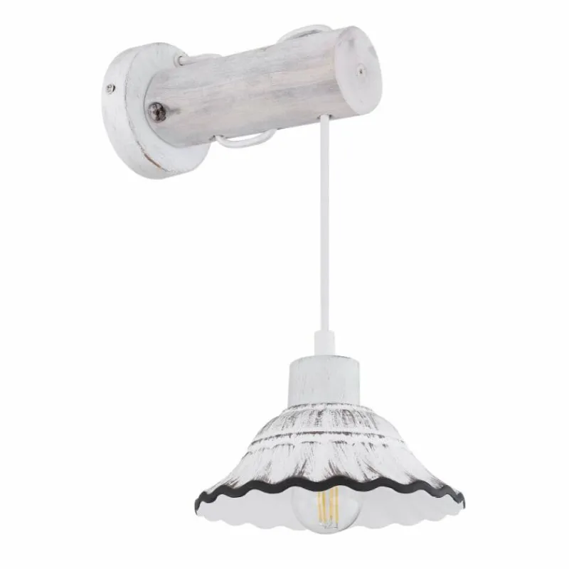 Luminaires Scandinaves-Luminaires Globo Lighting Applique murale Globo JOWITA Blanc, 1 lumière