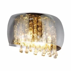 Lampe Turque-Luminaires Globo Lighting Applique murale Globo KALLA Chrome, 2 lumières