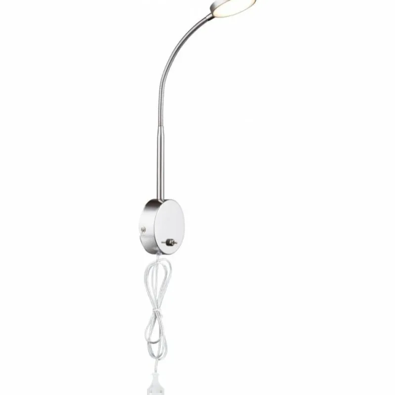 Luminaires Globo Lighting Applique murale Globo LED Chrome, 1 lumière* Éclairage Led