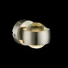 Luminaires Globo Lighting Applique murale Globo LED Nickel mat, 2 lumières* Éclairage Led