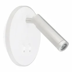 Luminaires Globo Lighting Applique murale Globo MANY LED Nickel mat, Blanc, 1 lumière* Éclairage Led