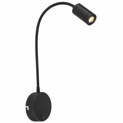 Luminaires Globo Lighting Applique murale Globo MILLY LED Noir, 1 lumière* Éclairage Led