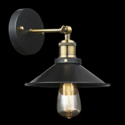 Luminaires Globo Lighting Applique murale Globo Noir, 1 lumière* Appliques