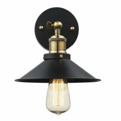 Luminaires Globo Lighting Applique murale Globo Noir, 1 lumière* Appliques