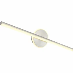 Luminaires Globo Lighting Applique murale Globo PEPE LED Nickel mat, 1 lumière