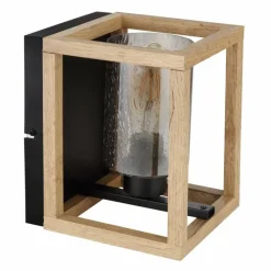 Luminaires Scandinaves-Luminaires Globo Lighting Applique murale Globo PETTEY Noir, 1 lumière